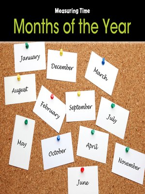 cover image of Months of the Year
